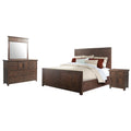4 Piece King Platform Storage Bedroom Set Y153597