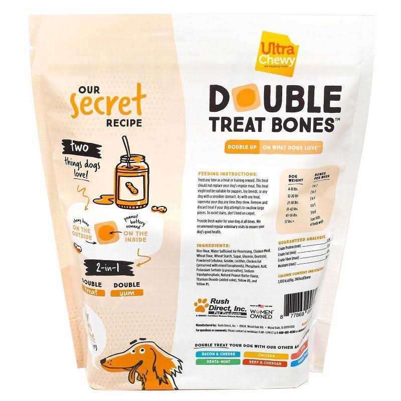 Peanut Butter Flavor Dog Treats W823