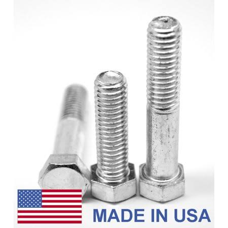 3/4 inch-16 x 4 inch Fine Thread Grade 5 Hex Cap Screw, Medium Carbon Steel Zinc Plated Pk 5 O830790