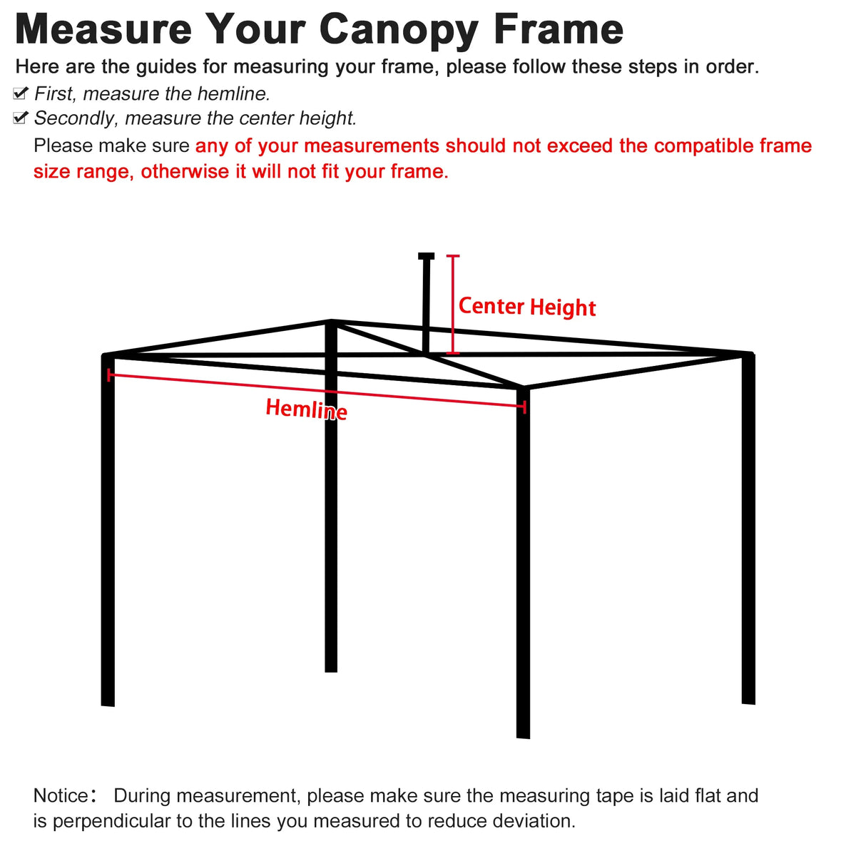 10x20Ft Pop up Canopy Top Kit with 4 Privacy Sidewalls F792