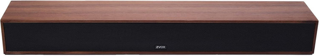 24" Wood TV Speaker with Voice Boost (Black) F637644