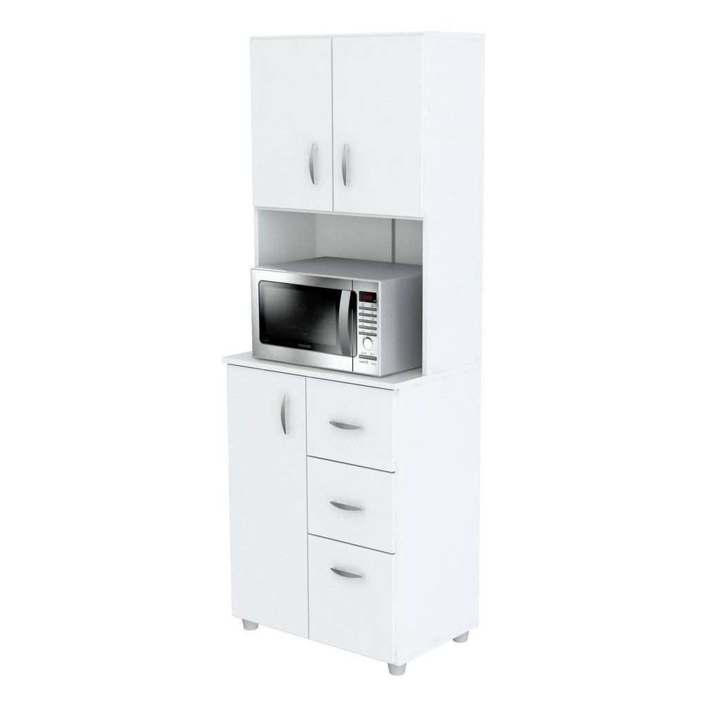 White Kitchen Storage Cabinet L306