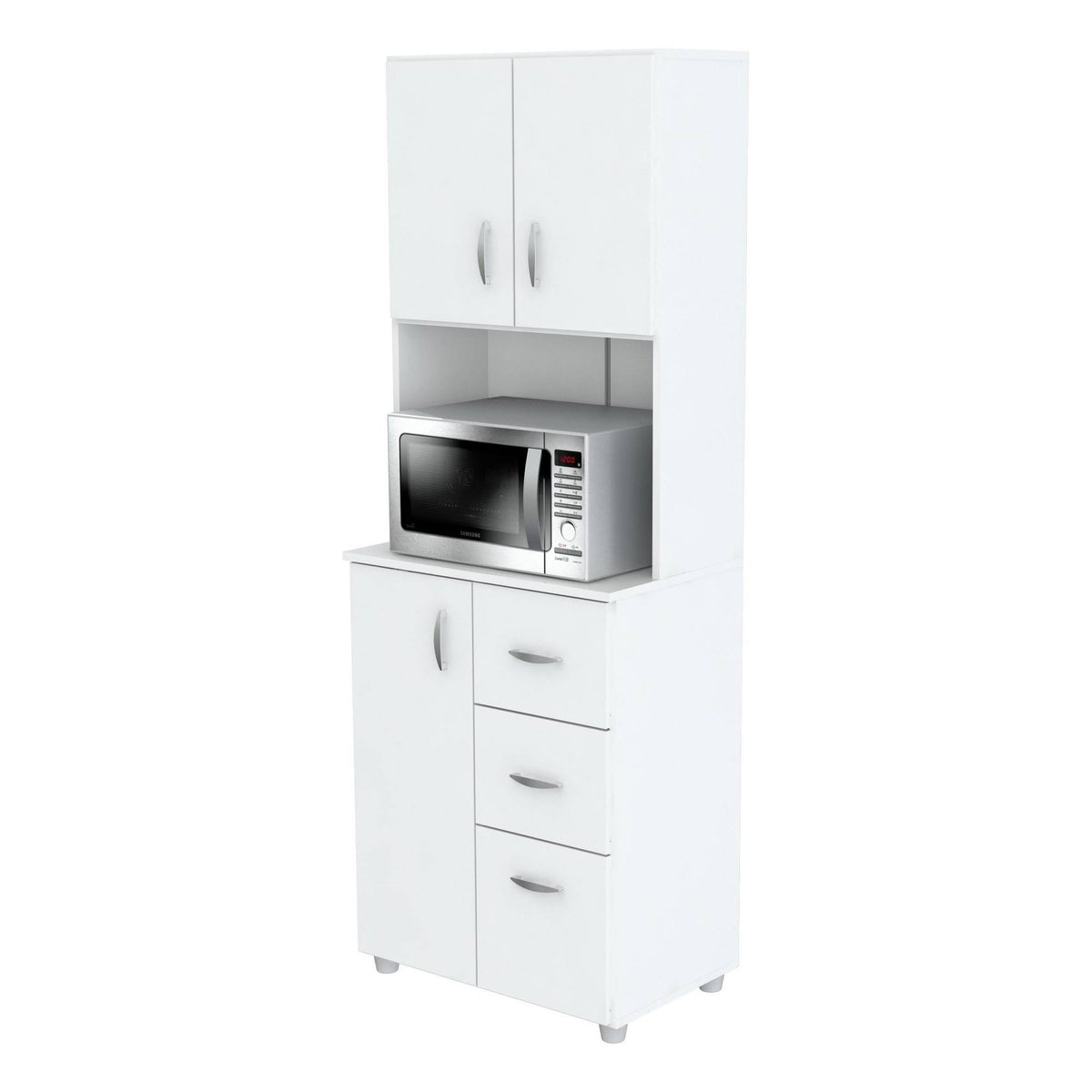 White Kitchen Storage Cabinet L306