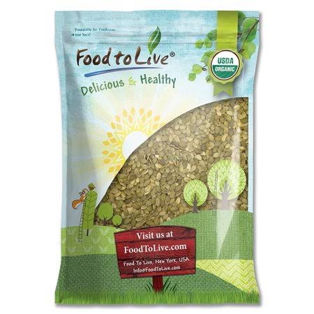 Organic Sprouted Pumpkin Seeds, 16 Pounds, No Shell, Unsalted, Raw Kernels F637