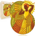 African Sunshine Wooden Jigsaw Puzzle M57637