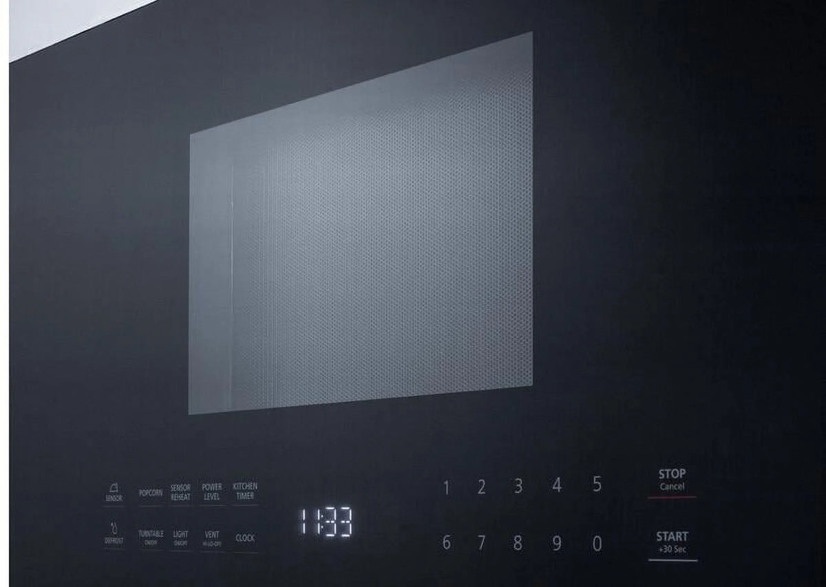 24 in. Wide Over-the-Range Microwave, Black & Stainless Steel K542429