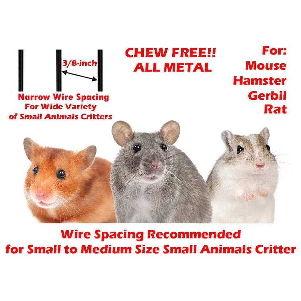 Medium 3 Levels Animal Critter Cage Q72734