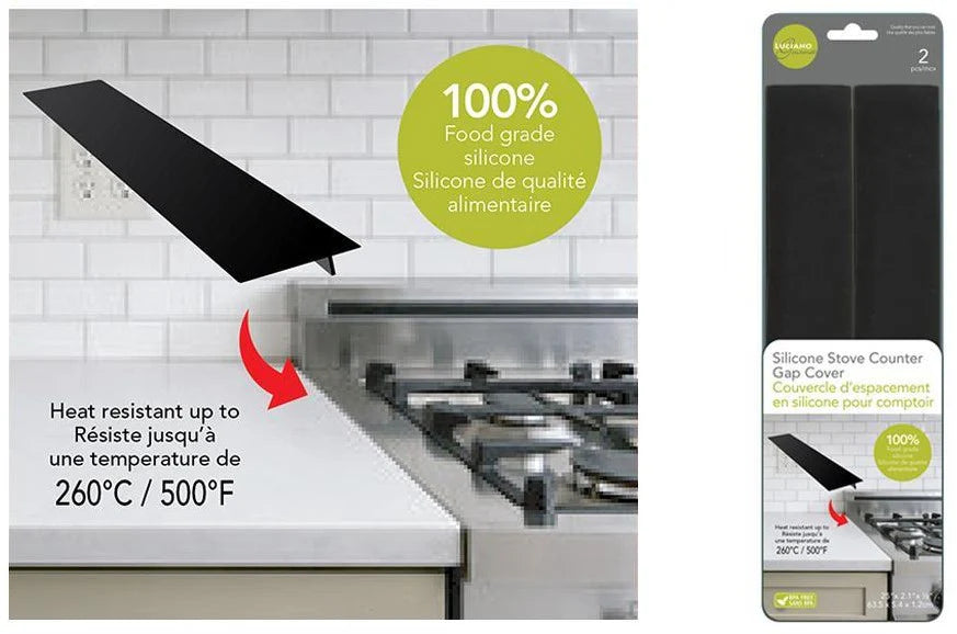 2-pc Silicone Counter Stove Gap Cover T288528