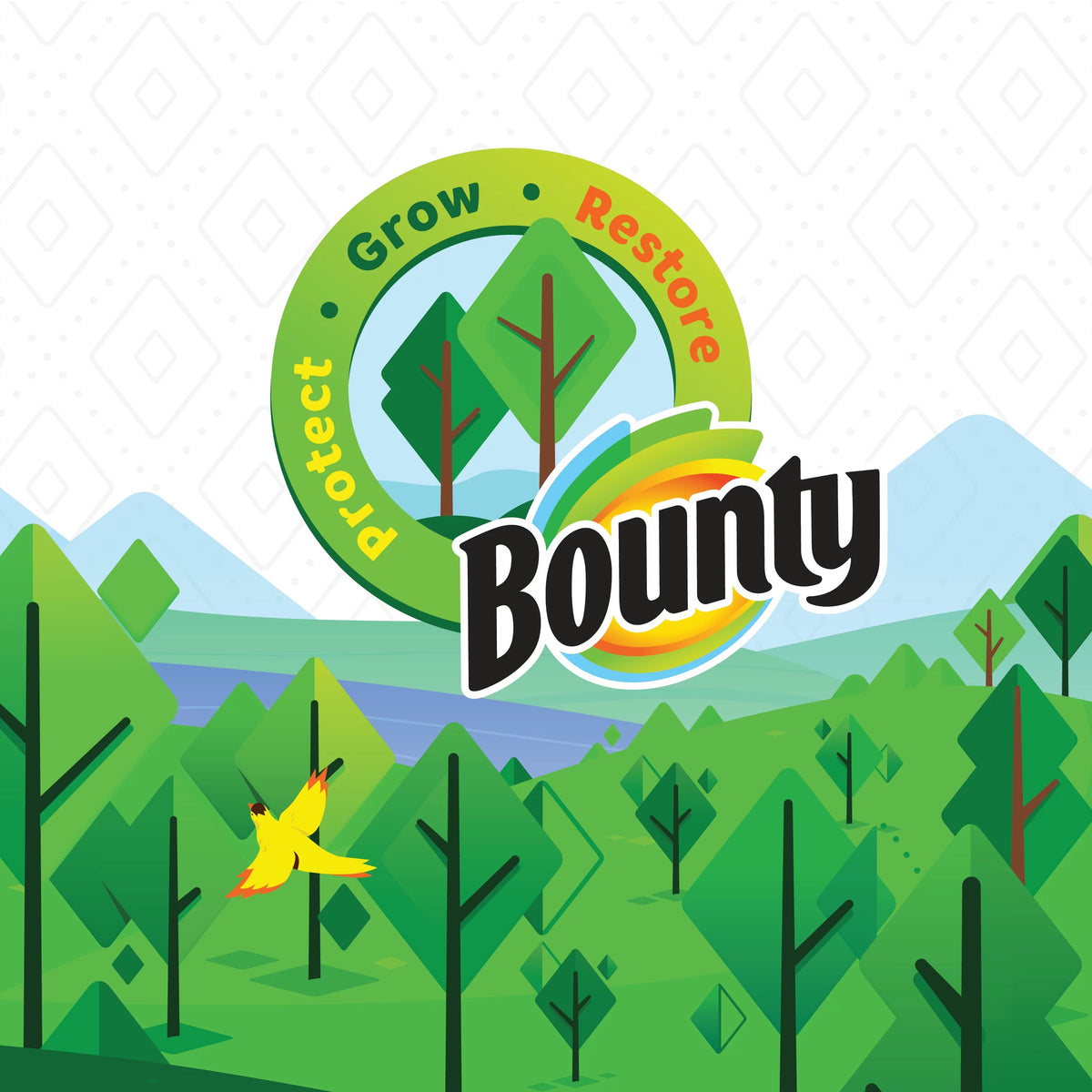 White 2-Ply Paper Towel 4 Double Rolls I3253
