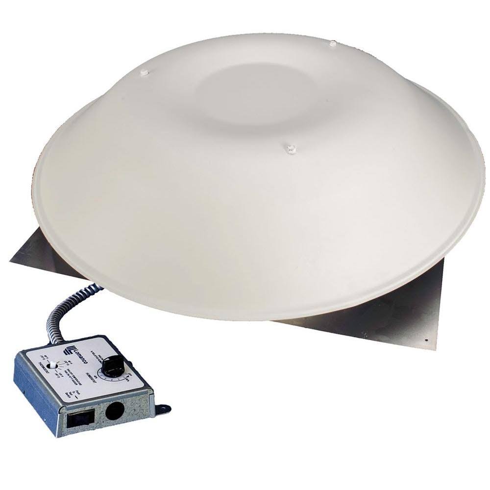 White Power Attic Vent F6033