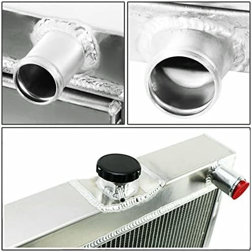 4 Row Aluminum Radiator with Shroud and Fan H7686