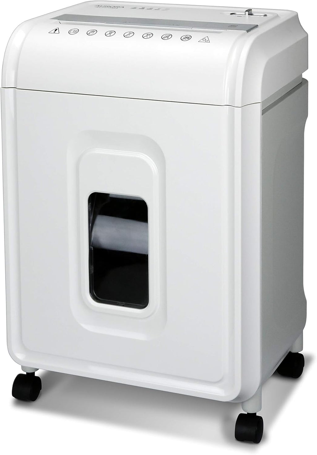 12-Sheet Micro-Cut Paper Shredder, White/Gray Z970