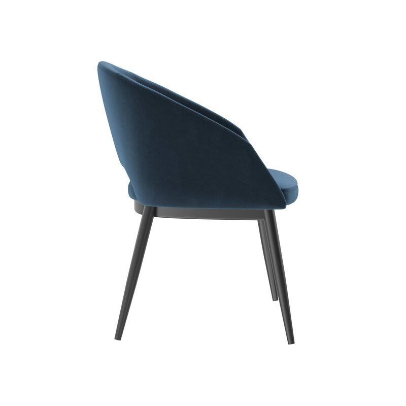 Antique Brown Metal Dining Chair U7456