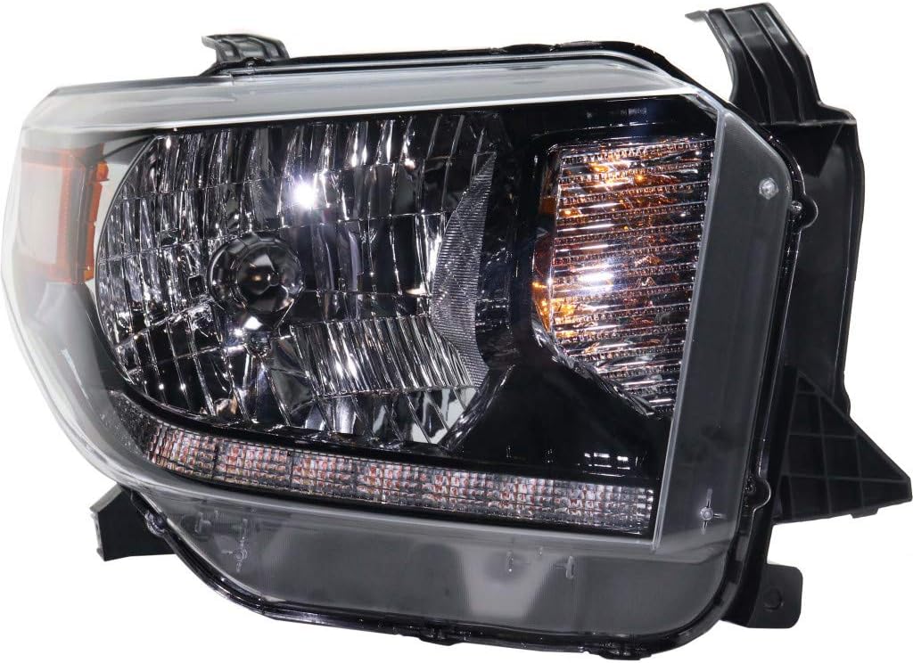 Passenger Side Halogen Headlight for 2018 2019 Toyota Tundra O410