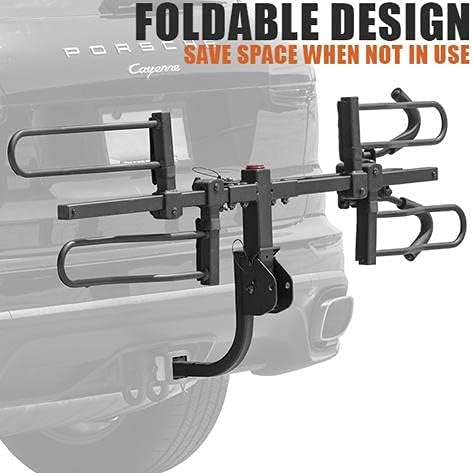 2-Bike Tray Style Hitch Mount Rack Carrier N819631