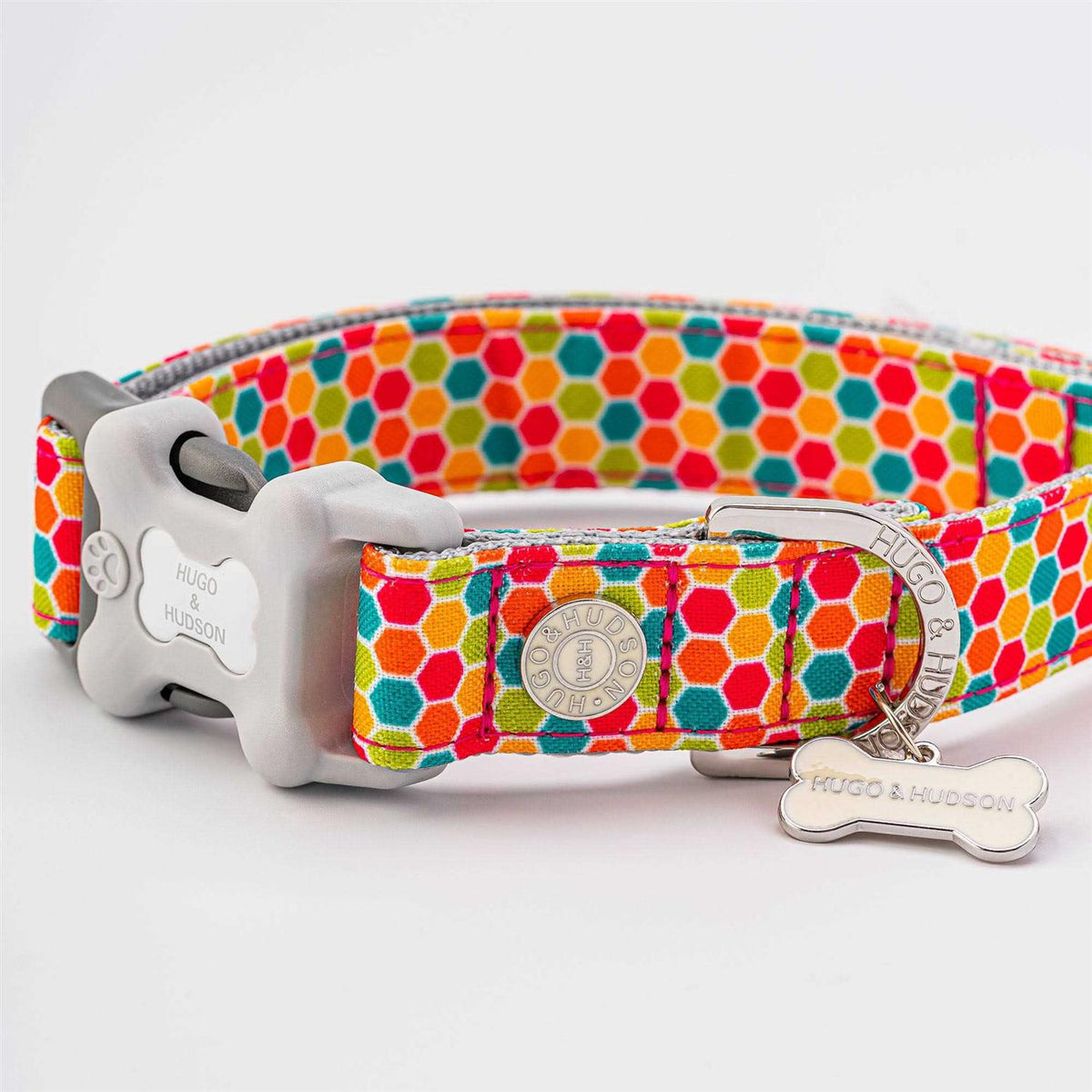 Fabric Nylon Dog Collar W2338
