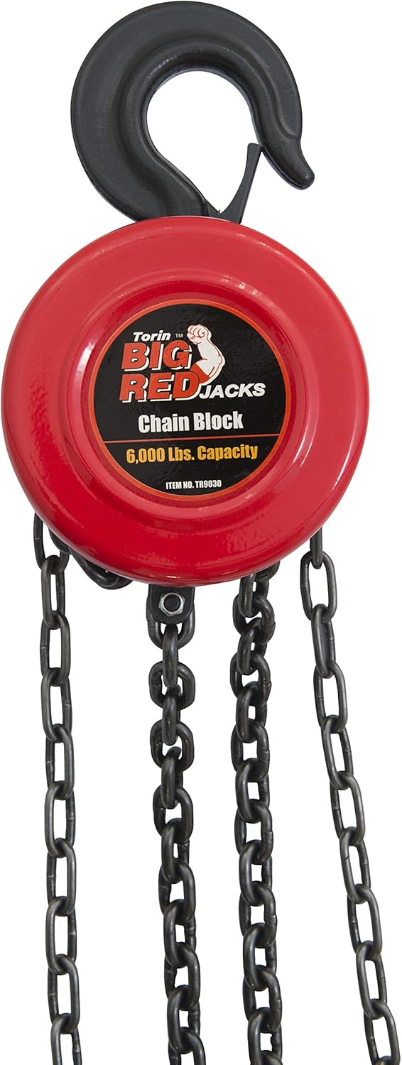 3 Ton Manual Hand Chain Block Hoist with 2 Hooks U633