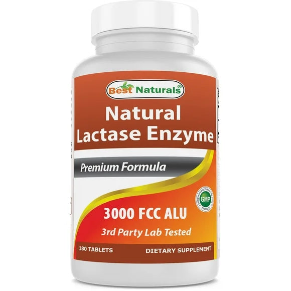 Lactase Enzyme 180 Tablets J10065
