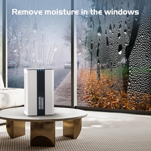 850 Sq.Ft 86OZ Water Tank Dehumidifier with Timer Auto Shut Off N17769
