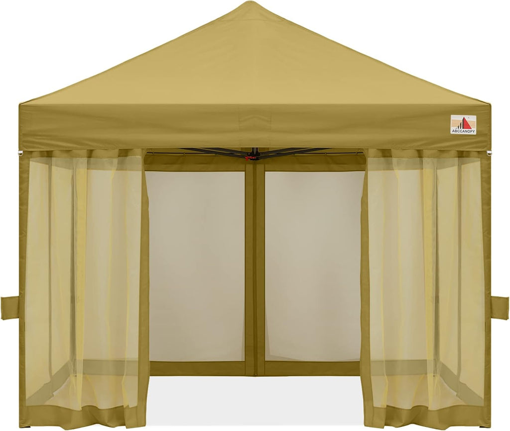 10x10 Pop Up Gazebo Canopy Tent with Netting Walls K122518