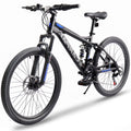 24 inch 21 Speeds High-Carbon Steel Mountain Bike C844