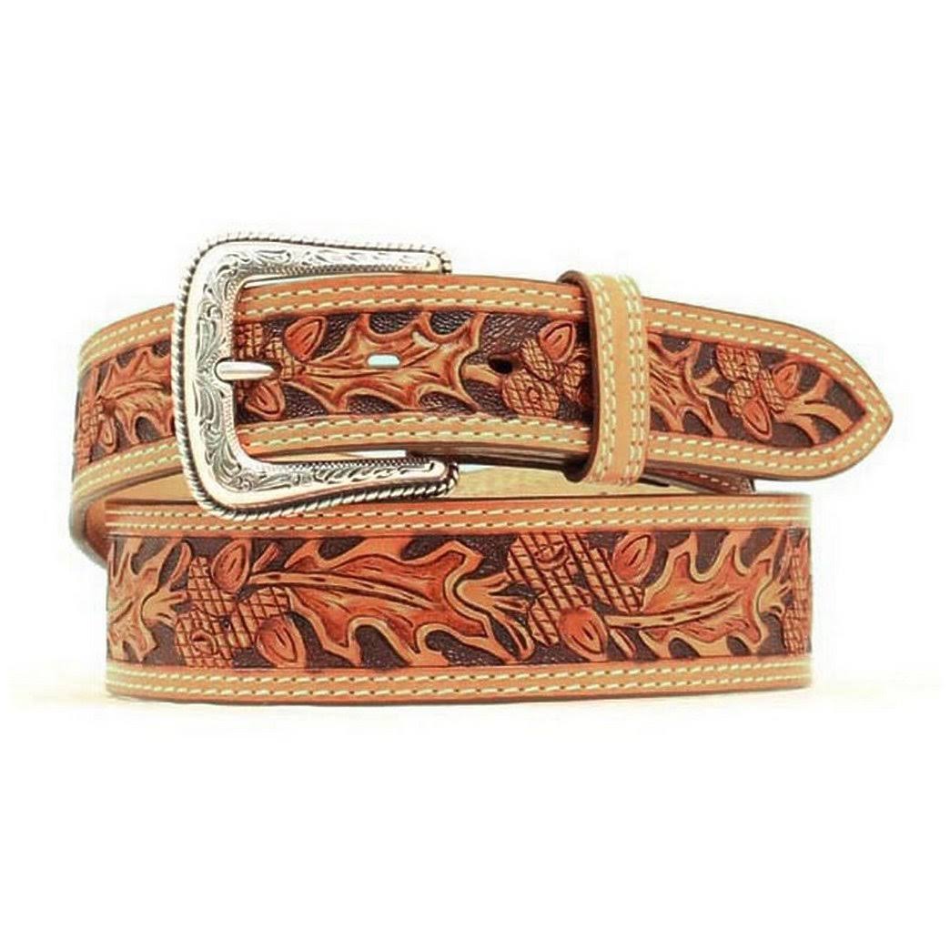 Acorn Embossed Leaf Belt K451573