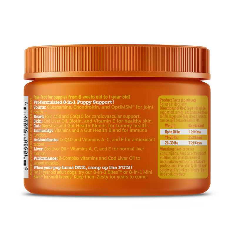 Puppy 8-in-1 Supplement Bites D332168