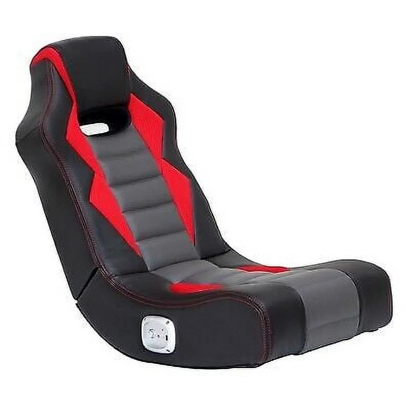 Black/Red Wired Gaming Chair V8054