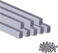 Aluminum Track Channel Mounting Bracket for LED Mini Neon Rope Lights, Pack of 8 O80947