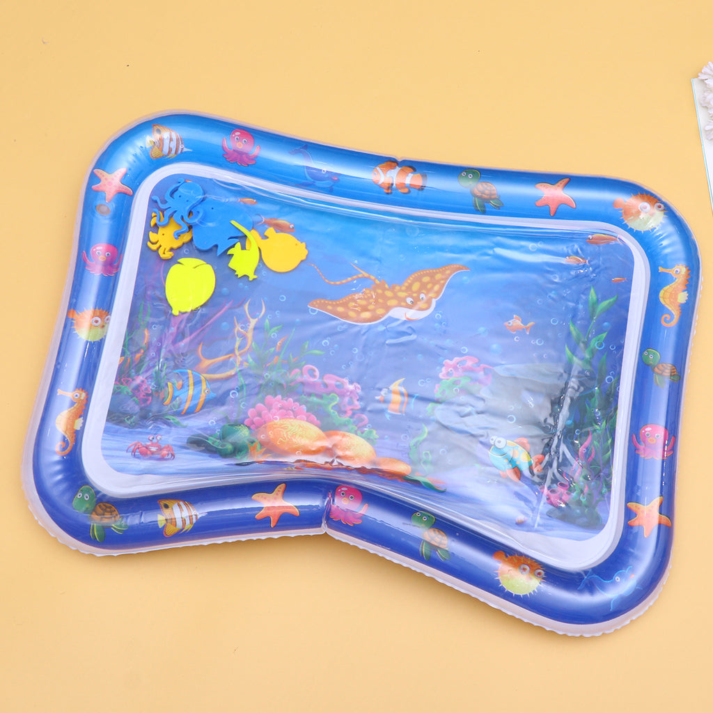 Inflatable Crawling Cushion Water Play Mat (Blue) I152797
