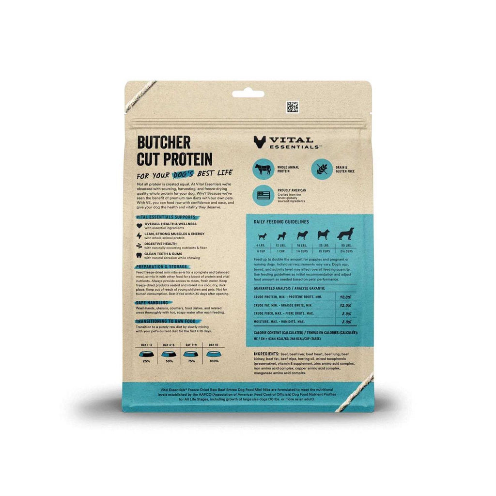 Freeze-Dried Raw Beef Dog Food F661
