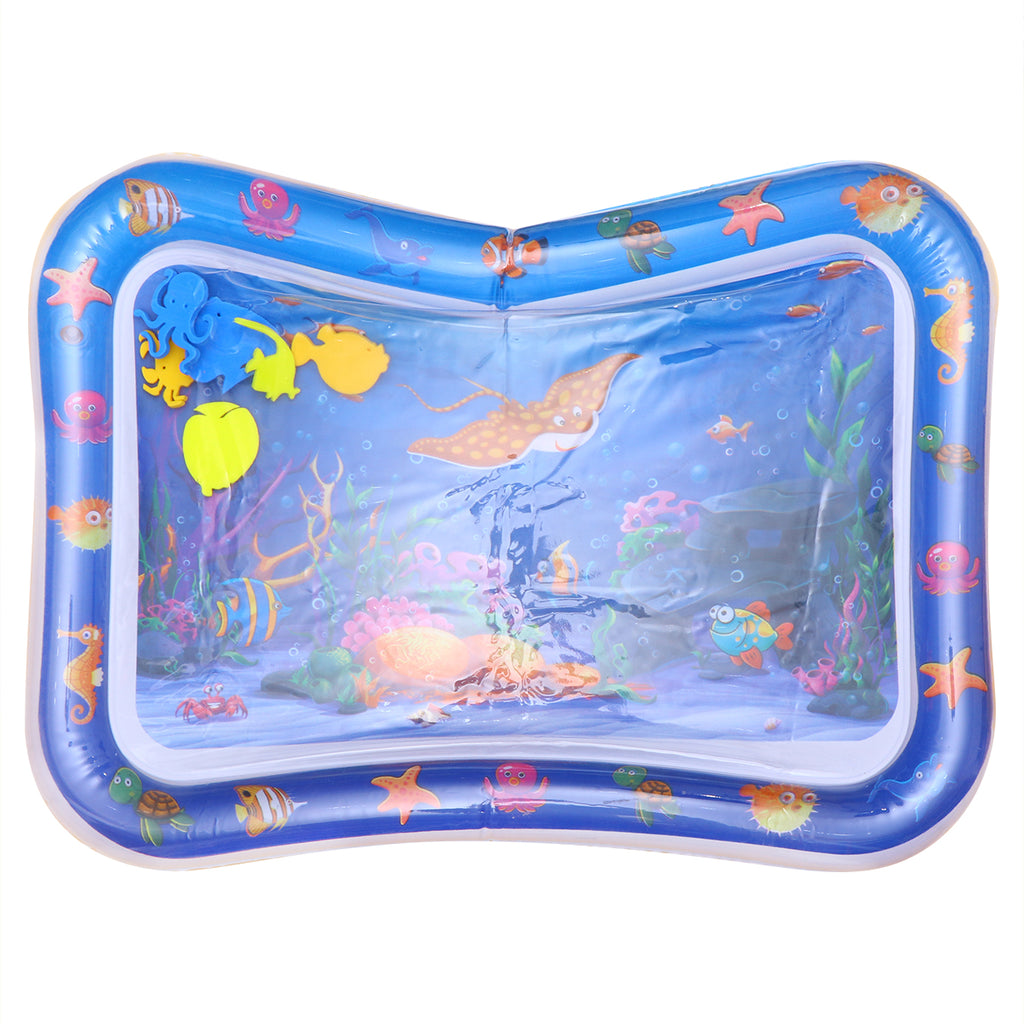 Inflatable Crawling Cushion Water Play Mat (Blue) I152797