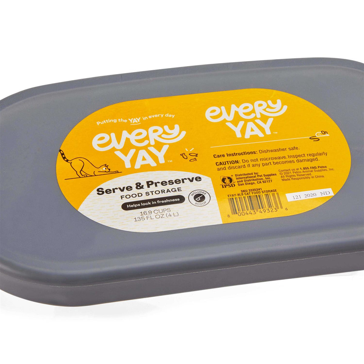 Cat Food Storage Container B67571