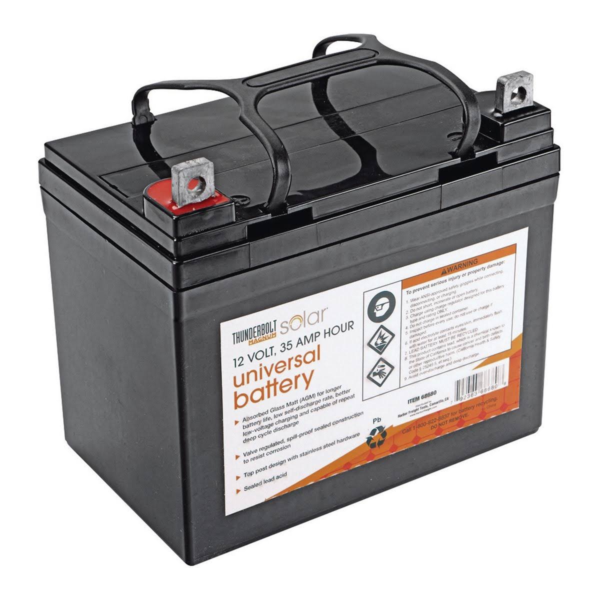 12 Volt 35 Amp Hour Sealed Lead Acid Battery H7030