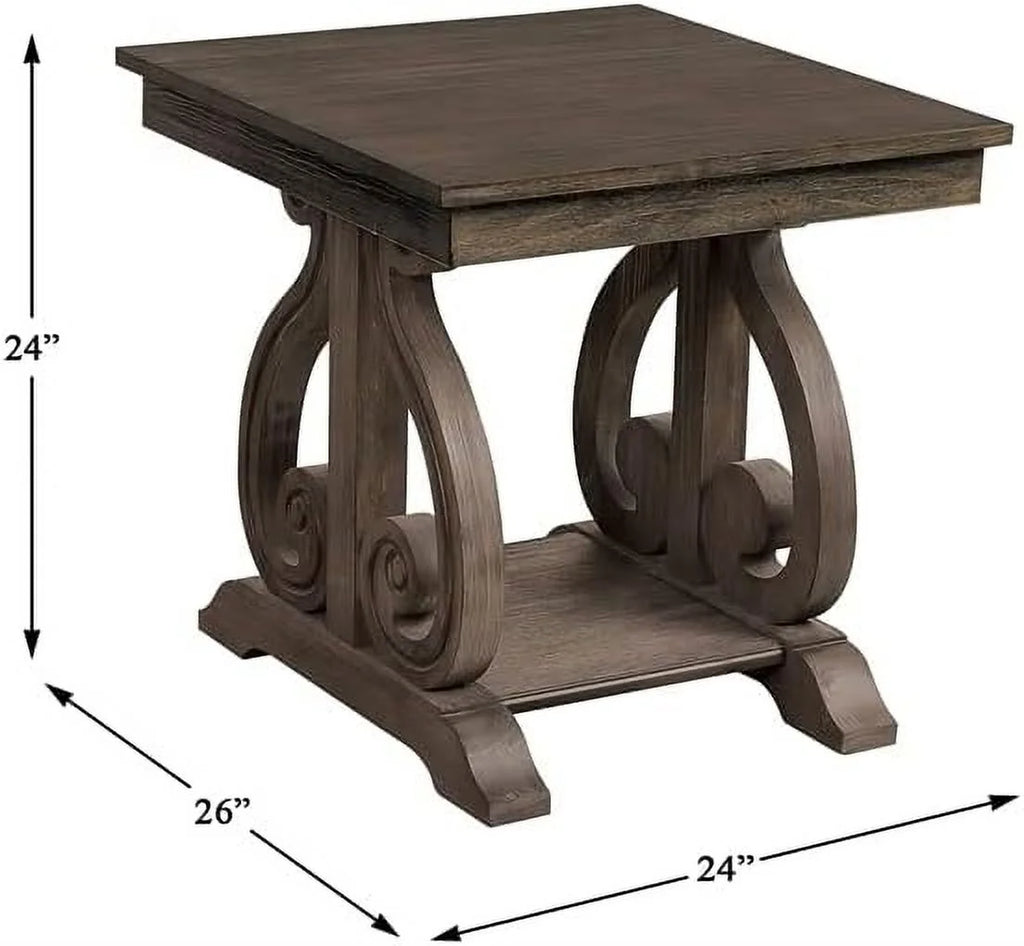 Wood End Table M10844