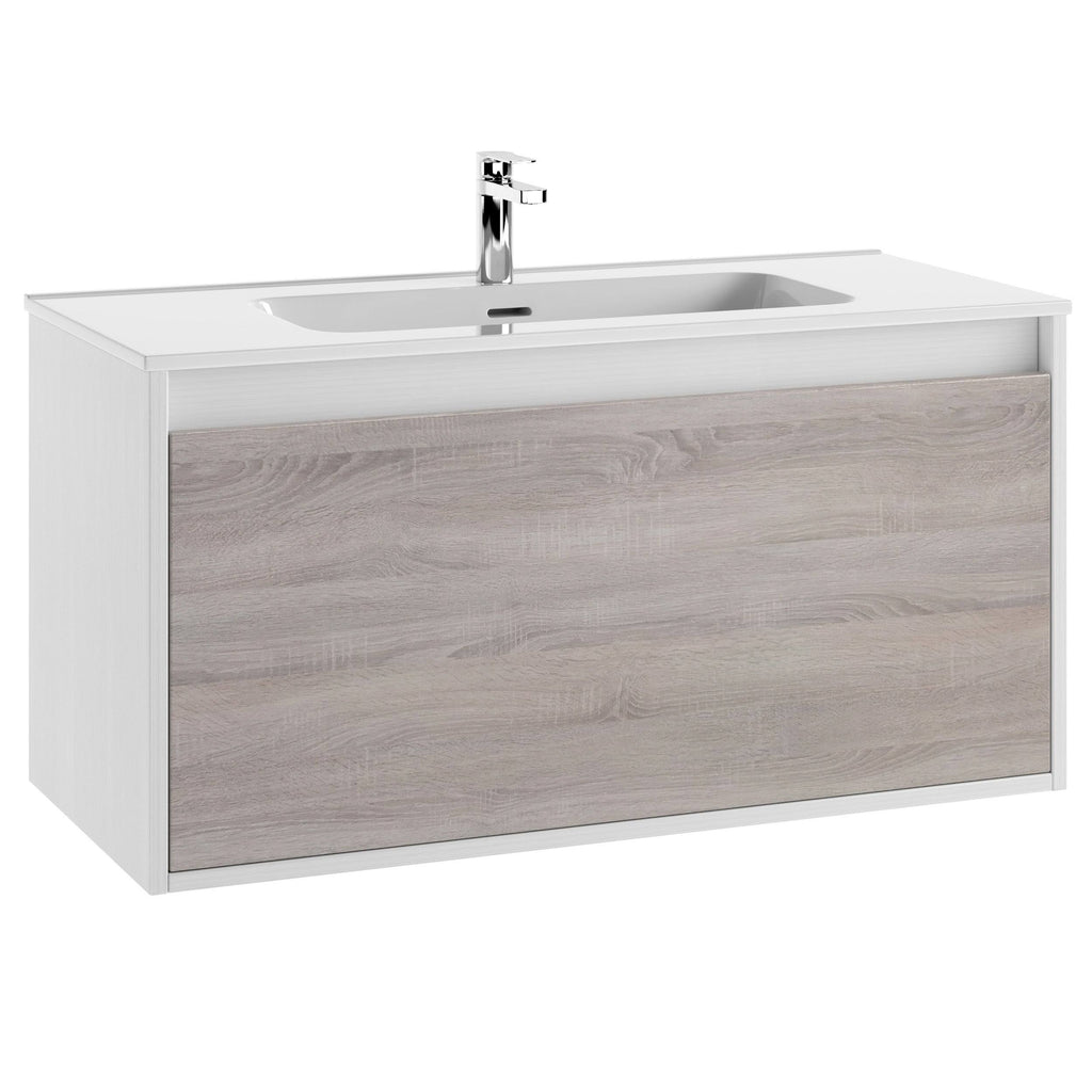 32x22 Bathroom Vanity Cabinet with Ceramic Sink P25556