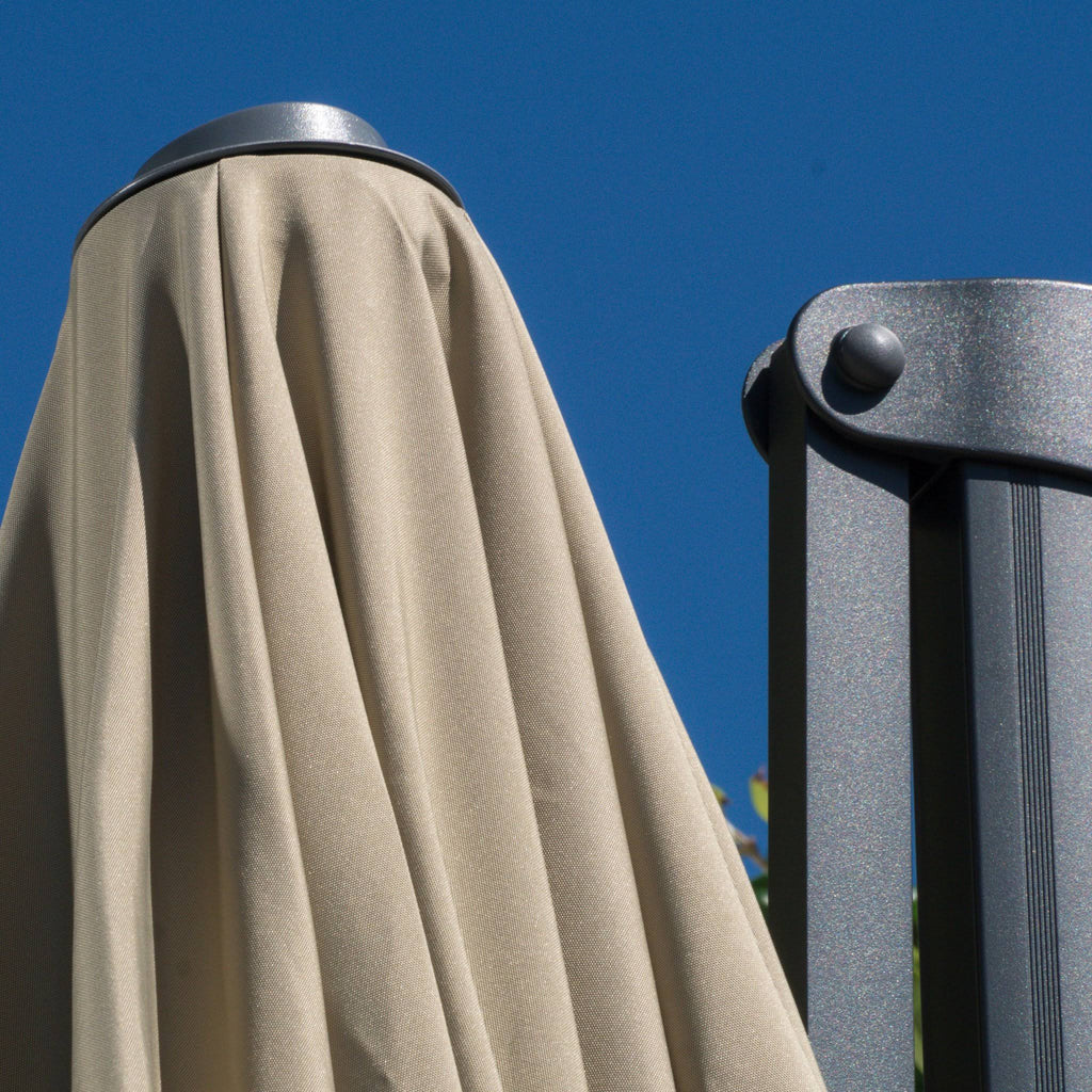 Lavender 9.8-Foot Canopy Umbrella with Base W2857