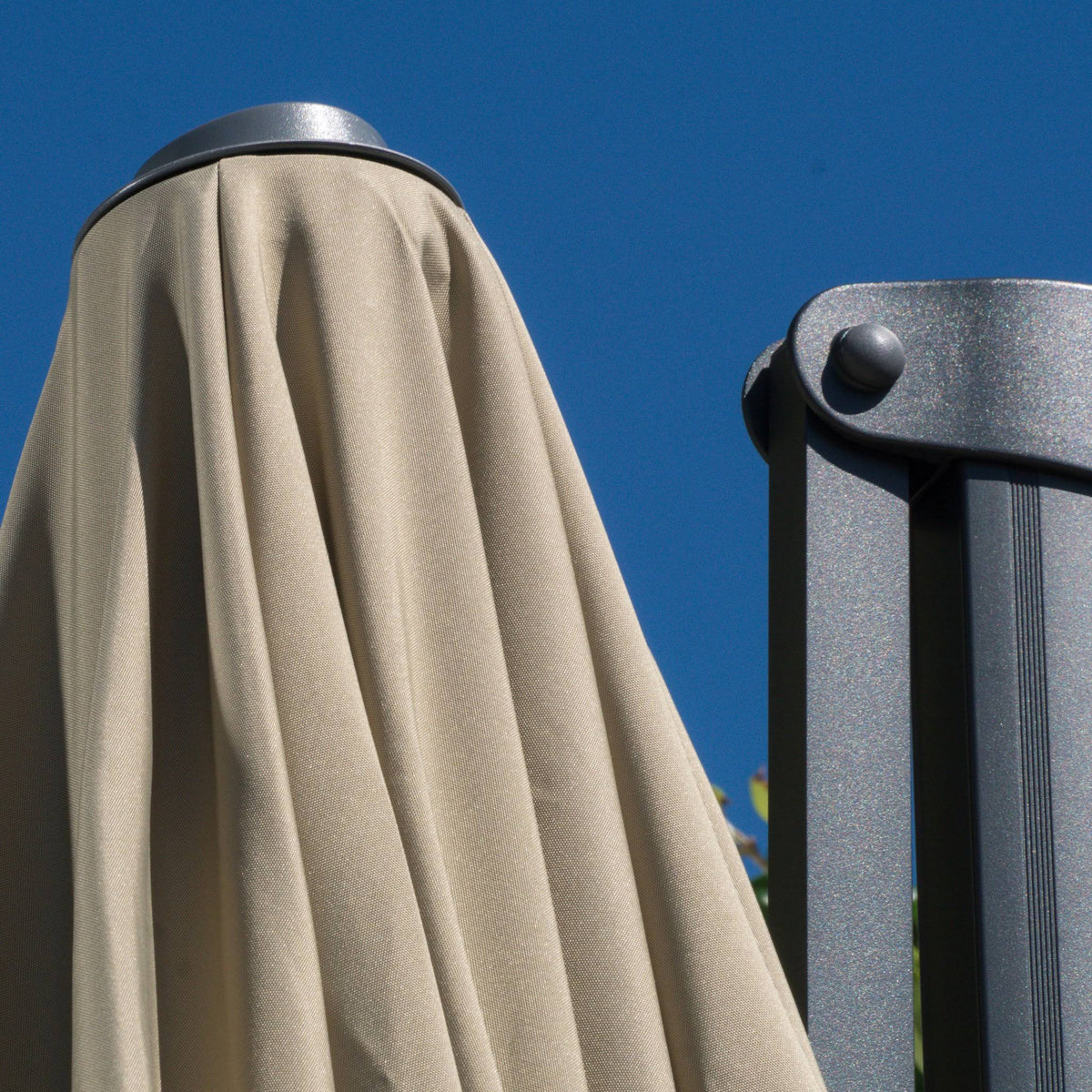 Lavender 9.8-Foot Canopy Umbrella with Base W2857