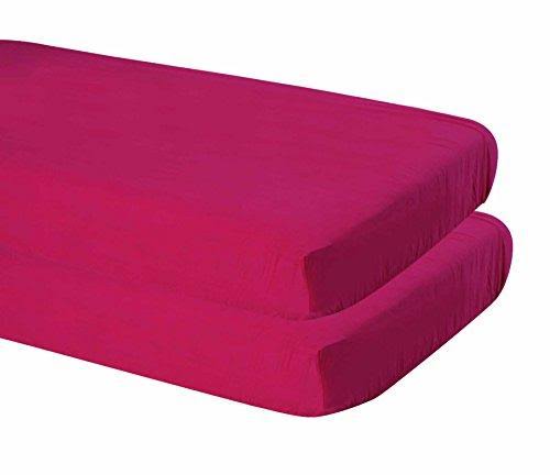 Pink Fuschia Crib Fitted Sheet G4055