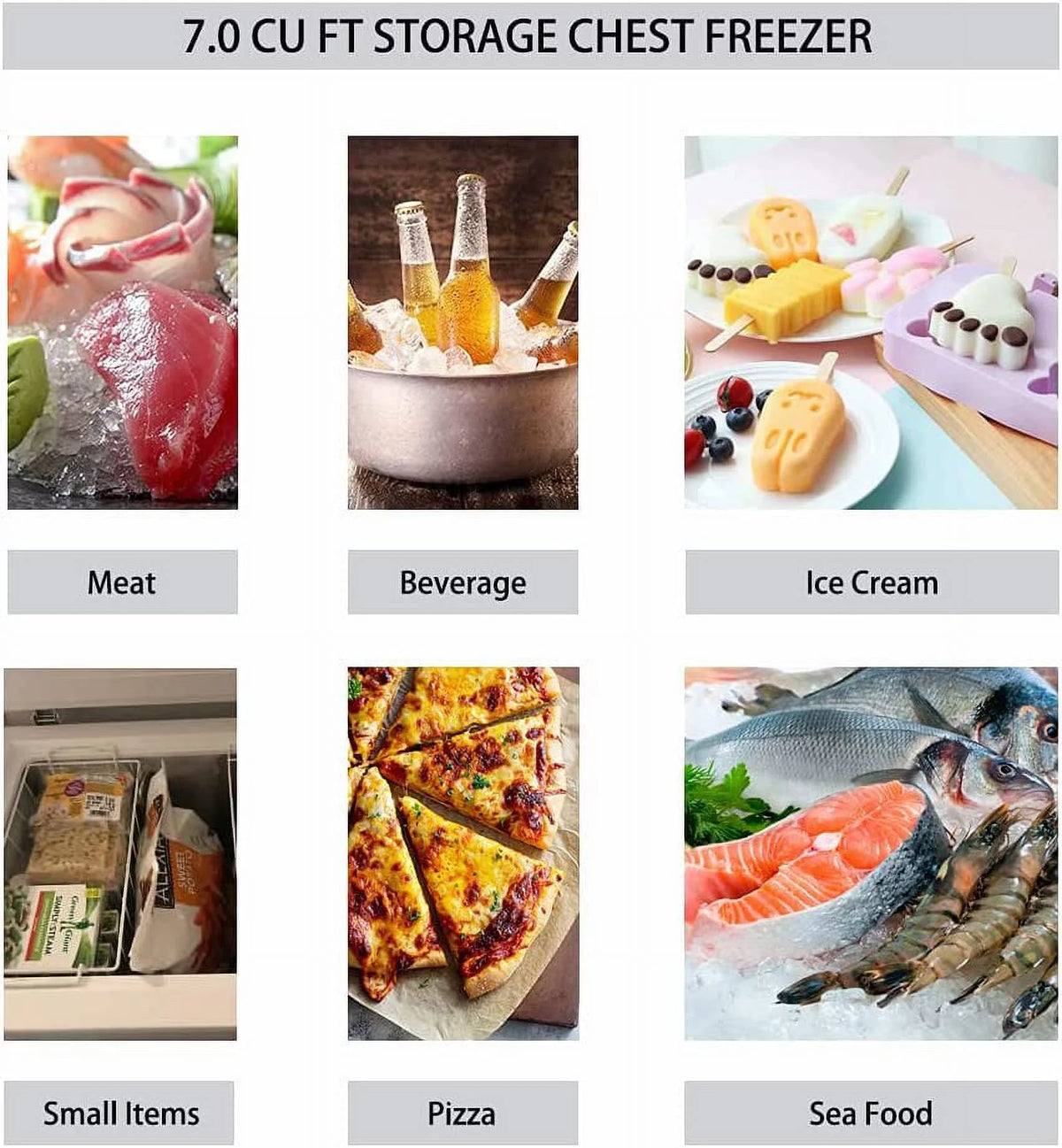 7.0 Cu ft Chest Freezer C7781