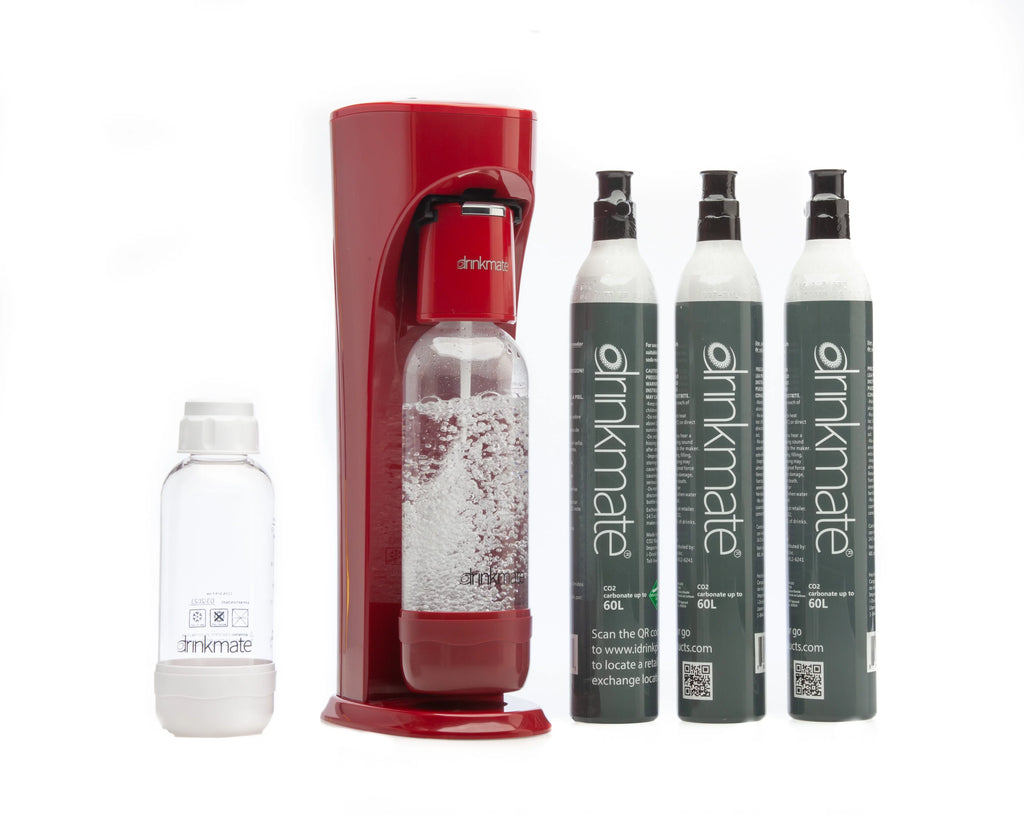 Royal Red Sparkling Water and Soda Maker V3827