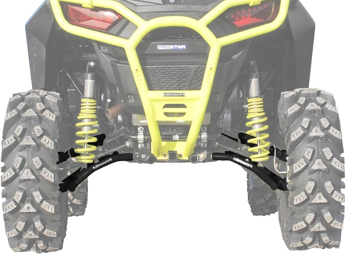 Red Rear Offset A-Arms for Polaris RZR S 900 / RZR 4 900 J22159