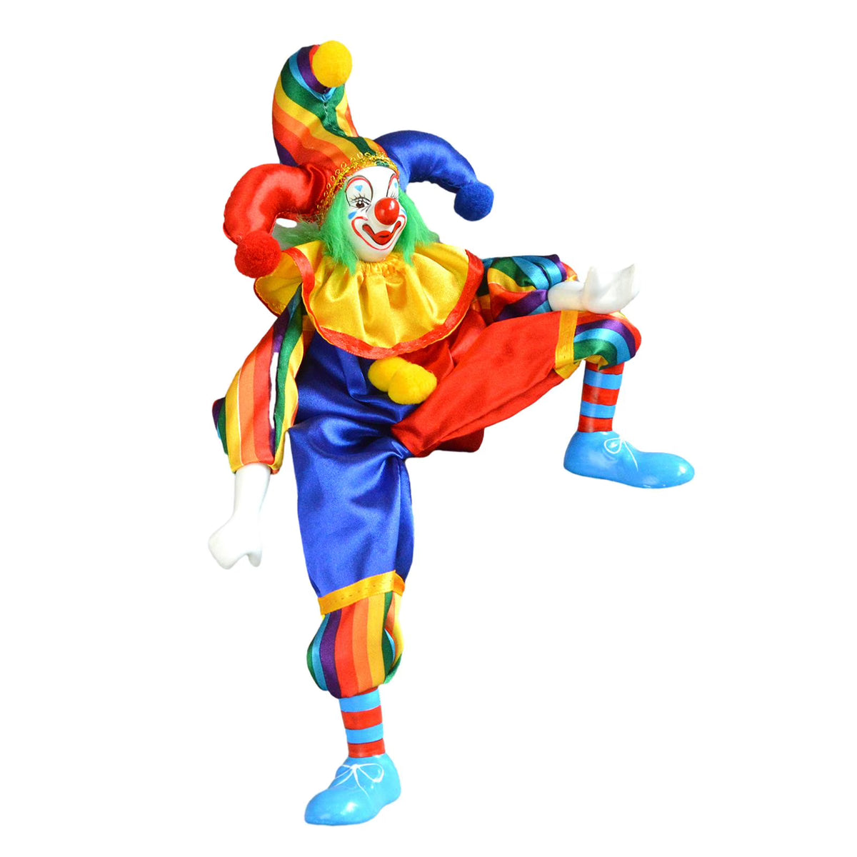 Harlequin Doll Porcelain Doll Toy Ornament G55193