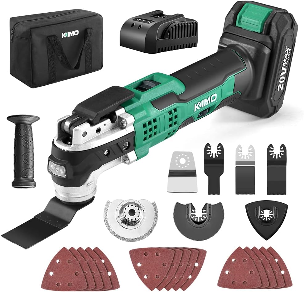 20V Cordless Oscillating Multi Tool Kit with 26-Piece Accessories H155
