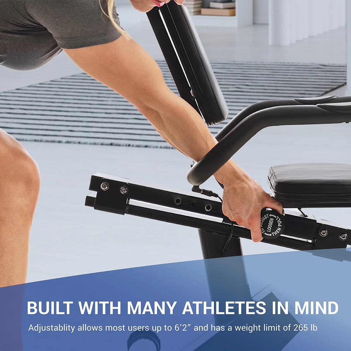 Recumbent Bike with 24 Magnetic Resistance Levels E183167