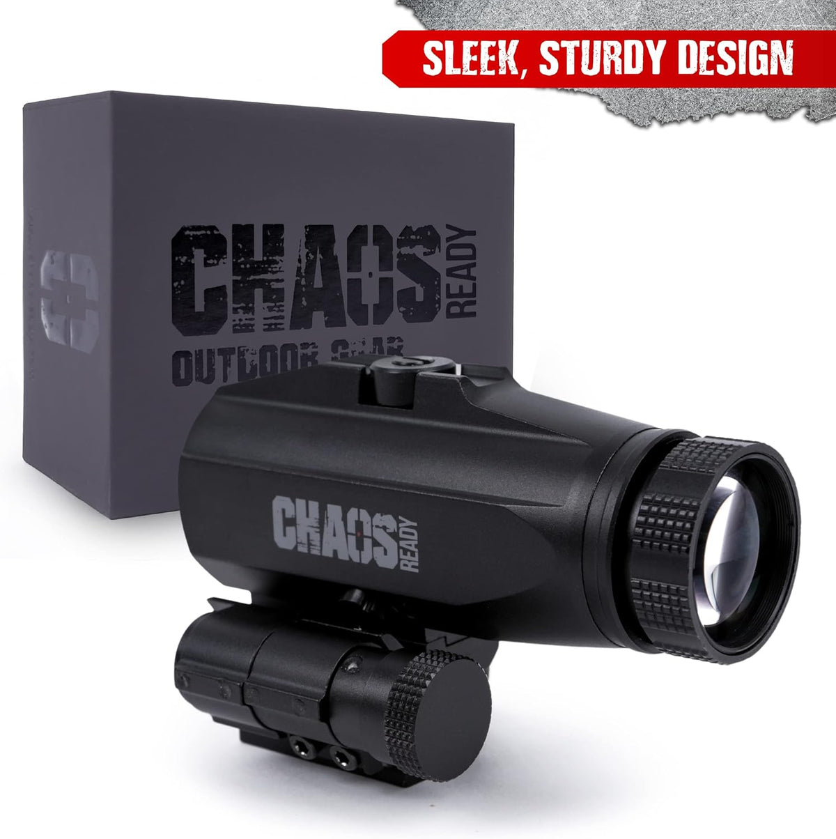 3X Red Dot Magnifier with QD Side Flip Mount S9391
