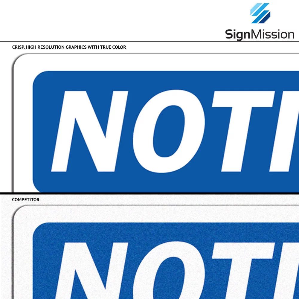 OSHA Notice Sign W868065
