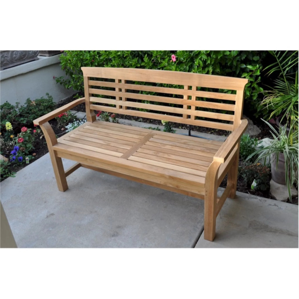 Teak 2-Seater Bench S985