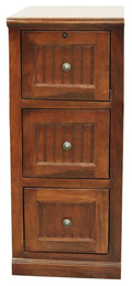 Dark Blue 3 Drawer File Cabinet U63257