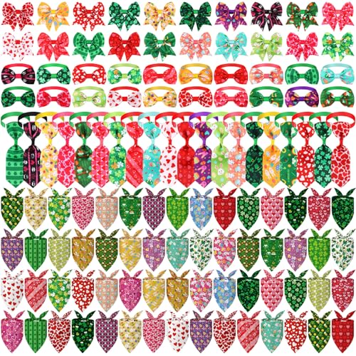 120 Pcs Washable Triangle Dog Bandanas M91901